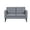 Light Gray, variant on Francis Fabric Loveseat
