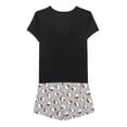 thumbnail image 2 of Hello Kitty Women's Graphic Tee and Short Set, 2-Piece, Sizes XS-3X, 2 of 8
