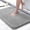 Light Gray, variant on Extra Thick Non Slip Bathroom Rug 16x24 Inches Shaggy Soft Bath Mat Plush Microfiber Absorbent Water for Shower Tub Machine Washable