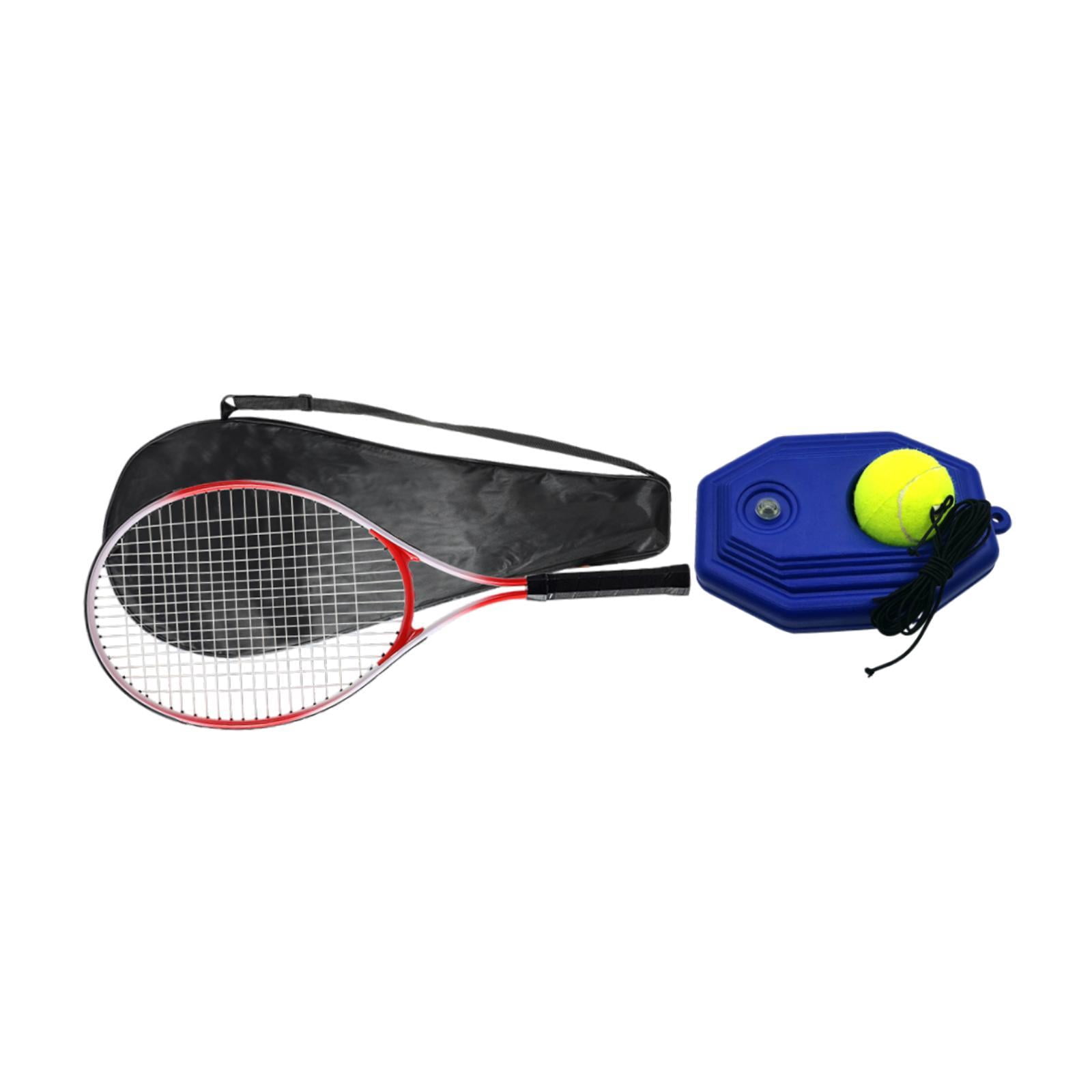 Baoblaze Tennis Racket Parent Child Activities Beginners Tennis Training Ball Adults Red