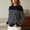 Navy, variant on Striped Sweater Women's Striped Sweater Crewneck Long Sleeve Knit Pullover Top