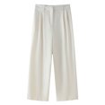 thumbnail image 3 of HH TRAF 2024 Pantalones de moda de verano para mujer, nuevos pantalones largos sueltos sólidos, pantalones de mujer vintage elegantes, pantalones de pierna ancha para mujer, 3 of 5