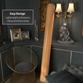 thumbnail image 5 of 6 Ft Tall Bamboo Wave Screen, Honey, 5 of 8