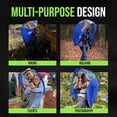 thumbnail image 5 of Hands Free Umbrella by Go Shelter - Self Shelter Canopy Cover for Photographers, Outdoor Activities, Sporting Events, Rain or Sun Shade - Maximum Elbow Room, 5 of 10