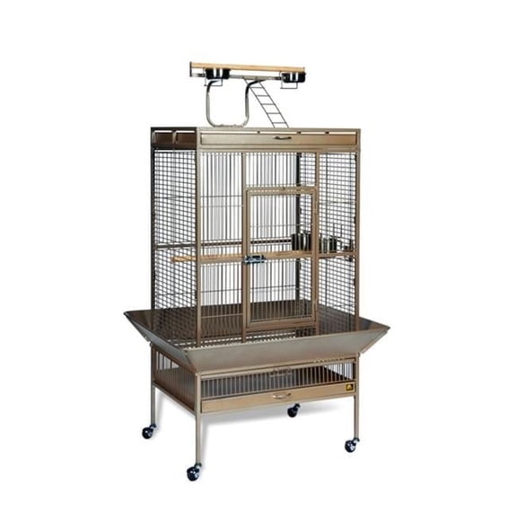 36 in. x 24 in. x 66 in. Wrought Iron Select Cage - Coco