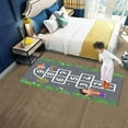 thumbnail image 6 of Carpet Polyester Carpet Carpet Anti Slip Mat Cute Jumping House For Children To Play 50 × 80Cm, 6 of 8