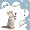 thumbnail image 3 of VONTER 4 Pieces Plaid Cat Collar with Bow Tie and Bell Adjustable Kitty Quick Release Collars and for Cat Kitten Puppy Small Pet, 3 of 7