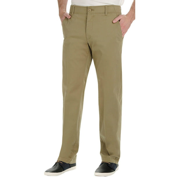 Lee - Lee Mens Extreme Comfort Straight Fit Pants - Walmart.com ...