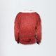 thumbnail image 5 of Sudadera de pareja de cervatillo con cuello redondo suéter de manga larga para mujer en forma de H atuendo diario, 5 of 9