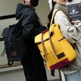 thumbnail image 3 of Mochila impermeable Qarigey para ordenador portátil gris, 3 of 6