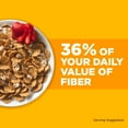 thumbnail image 3 of Fiber One Honey Clusters Breakfast Cereal, Fiber Cereal Made with Whole Grain, 17.5 oz, 3 of 15