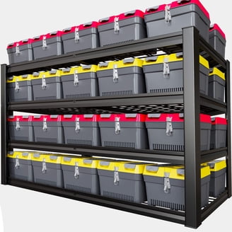 Global Industrial B2297393 96 x 96 x 24 in. 3 Shelves Wide Span