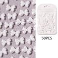 thumbnail image 6 of 50pcs Resin Bowknots Nail Art Decorations 3D Bow Ornaments Charm Jewelry DIY UV Gel Design Cute Manicure Accessories, 6 of 19