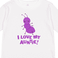 thumbnail image 4 of Inktastic I Love my Auntie Boys or Girls Long Sleeve Toddler T-Shirt, 4 of 5