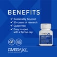 thumbnail image 3 of Paquete de suplementos OmegaXL 60 cápsulas + cúrcuma XL + VitaminXL D3, 3 of 8