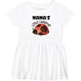 thumbnail image 3 of Inktastic Nana's Little Ladybug Girls Baby Dress, 3 of 5