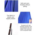 thumbnail image 5 of HBBKVI Children Nylon Stretch Hammmock Indoor Outdoor Aerial Yoga Seat for Kids Yoga Exercise, 5 of 6