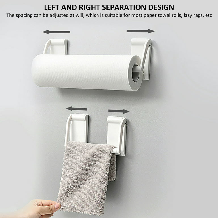 EEEkit Wall Mount Paper Towel Holder, Hanging Paper Towel for