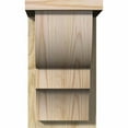 thumbnail image 2 of 8"W x 10"D x 14"H Ridgewood Rough Sawn Corbel w/Backplate, Douglas Fir, 2 of 9