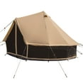 thumbnail image 5 of White Duck Outdoors Regatta Canvas Bell Tent, 360 Mesh, Sandstone Beige, 13', Water Repellent Glamping Yurt, Max Occupancy 6 People, 5 of 8