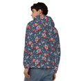 thumbnail image 4 of Honeii Gnome Love USA Print Hoodies for Men, Pullover & Full Zip, Breathable Zip up Hoodie, Sweatshirt-Large, 4 of 5