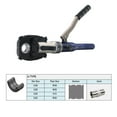 thumbnail image 2 of Hydraulic Copper Pipe Press Tool Copper Fitting Pipe Reparing Tool Pex Clamping Tool With U, TH, M, V Dies ,Durable Material, 2 of 15