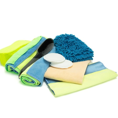 Dry Wash System - Zwipes 12-Piece Deluxe Wash Wax and Dry Kit