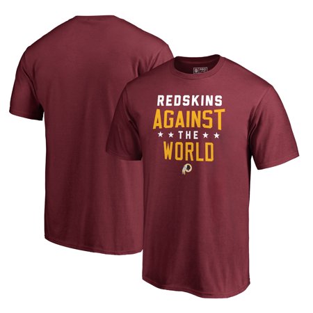 Washington Redskins Tabletop Washington Redskins NFL Pro Line by Fanatics Branded Against The World T-Shirt - Burgundy ()