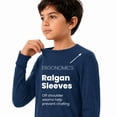 thumbnail image 3 of Woolcano Kids 100% Merino Wool Midweight Base Layer Set Unisex Thermal Underwear for Girls & Boys Ski Winter, 3 of 6