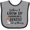 Heather and Black, variant on Inktastic Future Dentist Like Mommy Girls Baby Bib