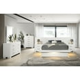 thumbnail image 2 of Jessica 6-piece Queen LED Bedroom Set Snow White, 2 of 20