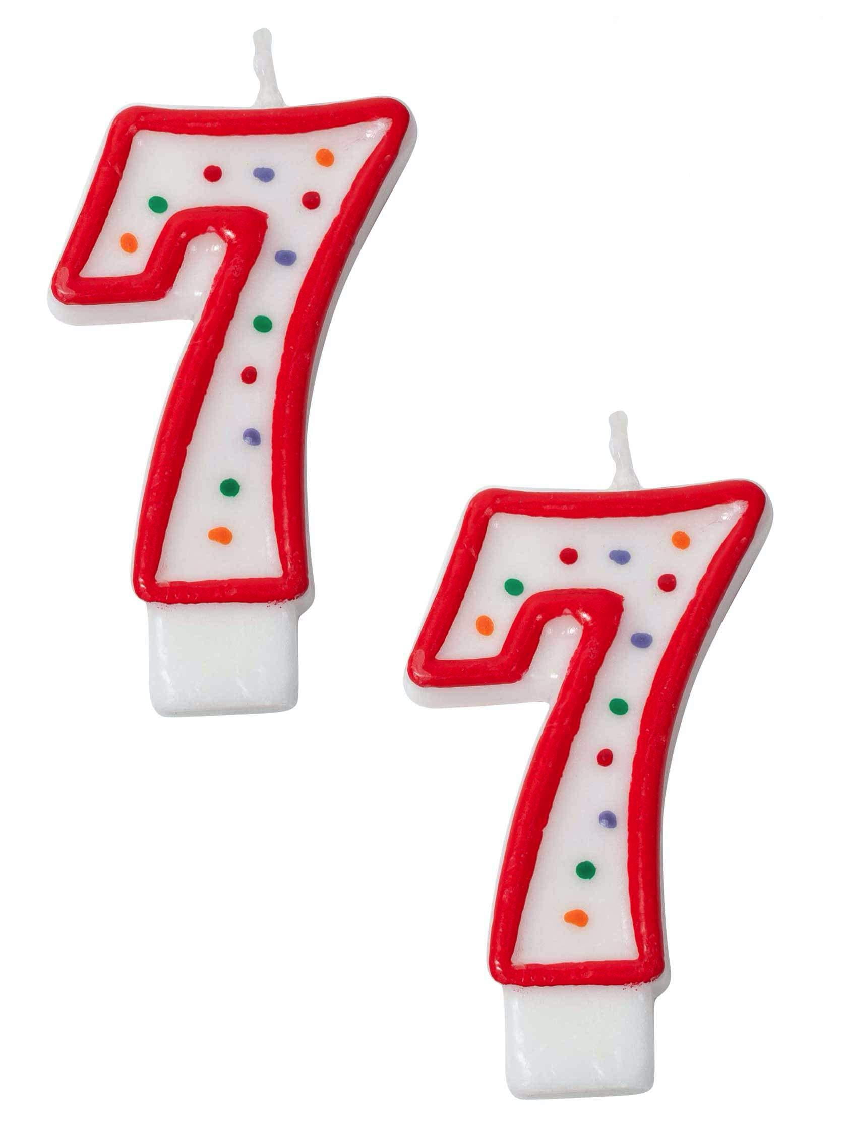 Birthday Candles Set of 6 Packs Polka Dot Stars Total of 144 candles 