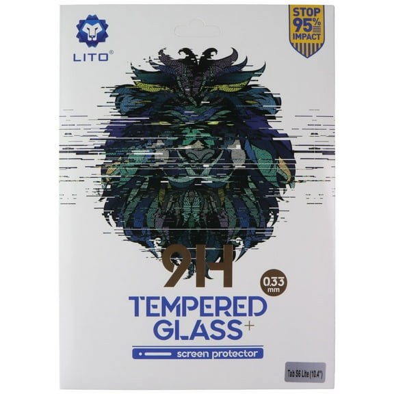 LITO 9H Tempered Glass Screen Protector for Galaxy Tab S6 Lite (10.4) Single