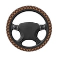 thumbnail image 3 of Fotbe Sunflowers with Skull and Hand Steering Wheel Cover Universal 15 in Car Accessories for Men Women,Steering Wheel Protector Comfortable Protective Case for SUV Sedan Decor, 3 of 8
