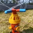 thumbnail image 5 of HUASHENG Garden Sprinkler 360 Rotating Sprinkler Large Area Coverage Adjustable Weighted Gardening Watering System, 5 of 5