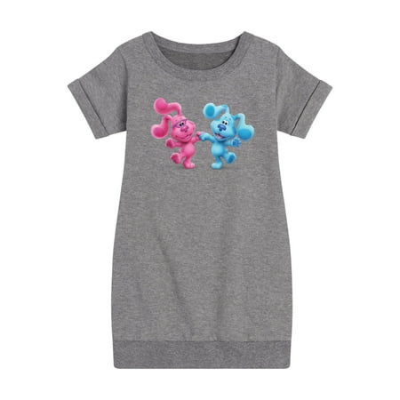 

Blue Clues & You! - Happy Blue - Toddler And Youth Girls Fleece Dress