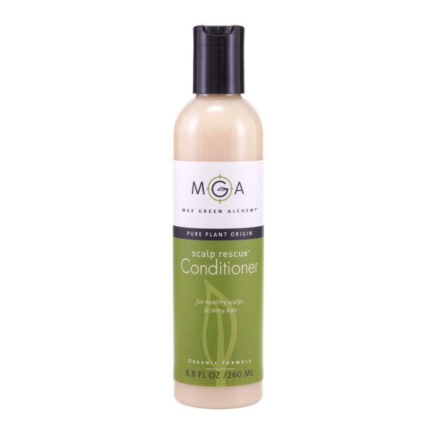 Acondicionador de cabello vegano MGA - Fórmula orgánica con árbol de té para un cabello saludable | Producto para el cuidado del cabello con aroma a hierbas naturales | Acondicionador sin parabenos, s