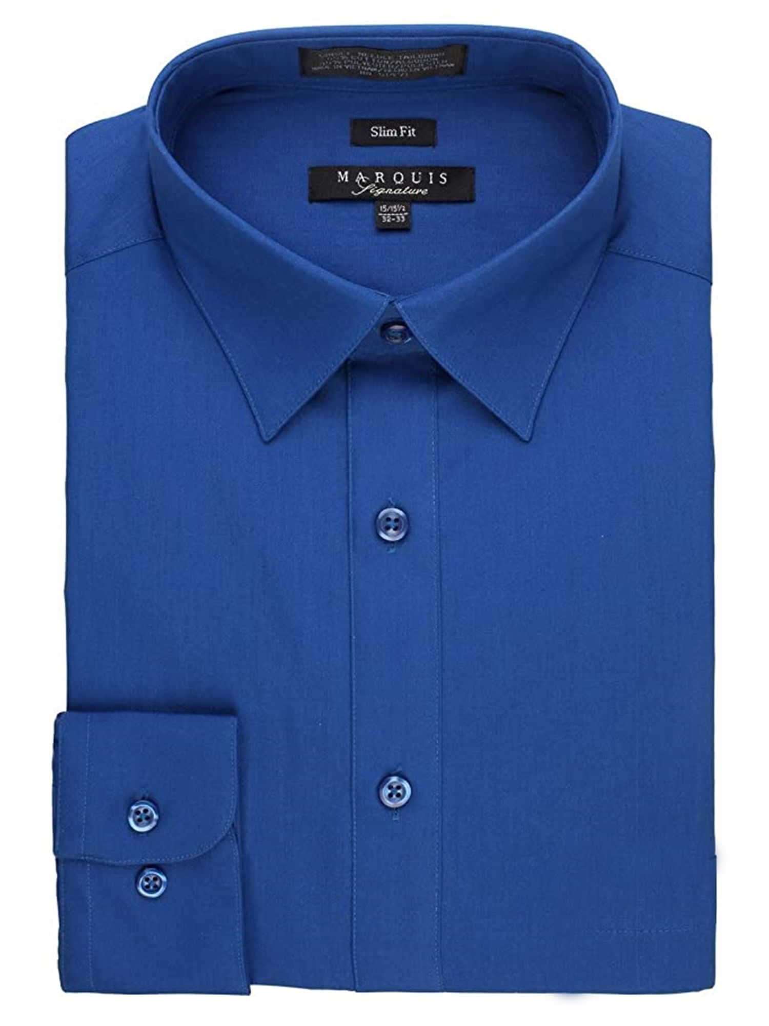 Long Sleeve Slim Fit Dress Shirt 