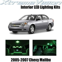 XtremeVision Interior LED for Chevy Malibu 2005-2007 6 pcs Green Interior LED Kit Installation Tool