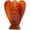 Red Agate, variant on Angelstones Natural Red Agate Gemstone Carved Crystal Figurine 2 Inch Peace Angel