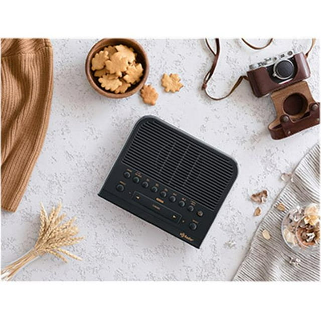 Sangean SG-114 Radio-Réveil Numérique Am et Fm, Gris Foncé