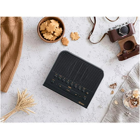 Sangean SG-114 Radio-Réveil Numérique Am et Fm, Gris Foncé