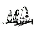 thumbnail image 2 of Fiudx Artículos en oferta con ofertas flash Gnomos de rama de acero para decoración de árboles de metal, arte para jardín, acero con tornillo, 2 of 7