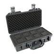 thumbnail image 3 of Waterproof Watch Case Organizer Display Durable Display Jewelry Box for Traveling Father Clock C Black with 8, 3 of 9