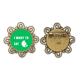 thumbnail image 1 of Comer panqueques deseo vida Broche de flores, regalo de joyería para mujeres y niñas Unbranded M, 1 of 3