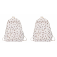 thumbnail image 1 of Mochila Nailon para Estudiantes Con Lazo Niñas Y Mujeres Bonita (caqui), 1 of 9