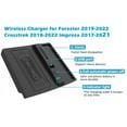 thumbnail image 2 of RoverOne Qi Car Wireless Charging pad for Subaru Forester 2019 - 2024 Crosstrek 2018 - 2023 Impreza 2017 - 2023 Center Console Phone Fast Charger Holder Mat Car Accessories, 2 of 9