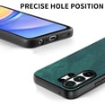 thumbnail image 4 of Case For Samsung Galaxy S26 Ultra/S26 Plus/S26, Frosted Cover With Anti-Fall PU Leather Screen Protector Shell, 4 of 6