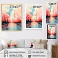 thumbnail image 4 of Designart "Colorfull Power Lines Gridscape Charm III" Cityscapes Canvas Art Print, 4 of 5