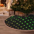thumbnail image 5 of Sikiie Poker Shapes Nativity Christmas Tree Skirt, Jesus Christian Winter Holiday Tree Mat Decoration(30-48IN)48", 5 of 6